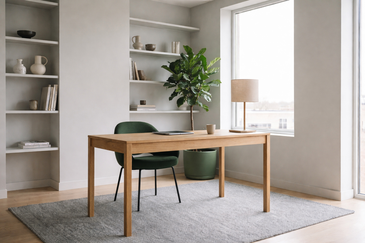 Professional workspace and studio environment